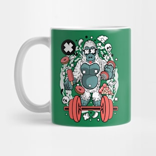 White Gorilla Sport Mug